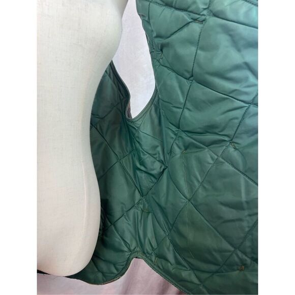 Vintage 70s 80s Quilted Camouflage Hunting Vest Men’s Size XL - Picture 7 of 8